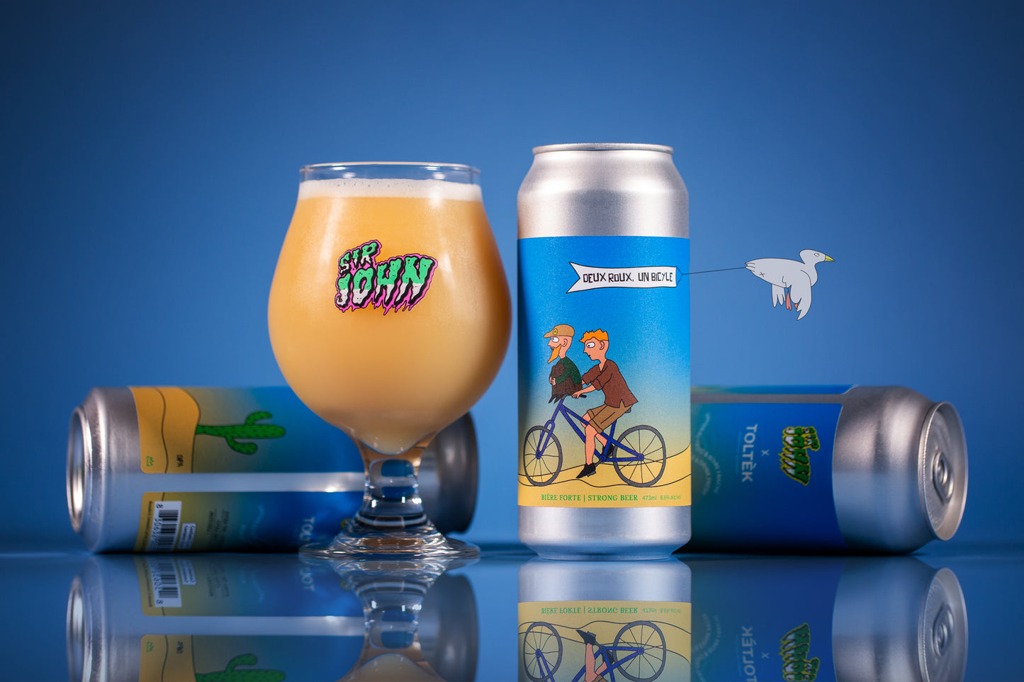 Deux roux, un bicycle