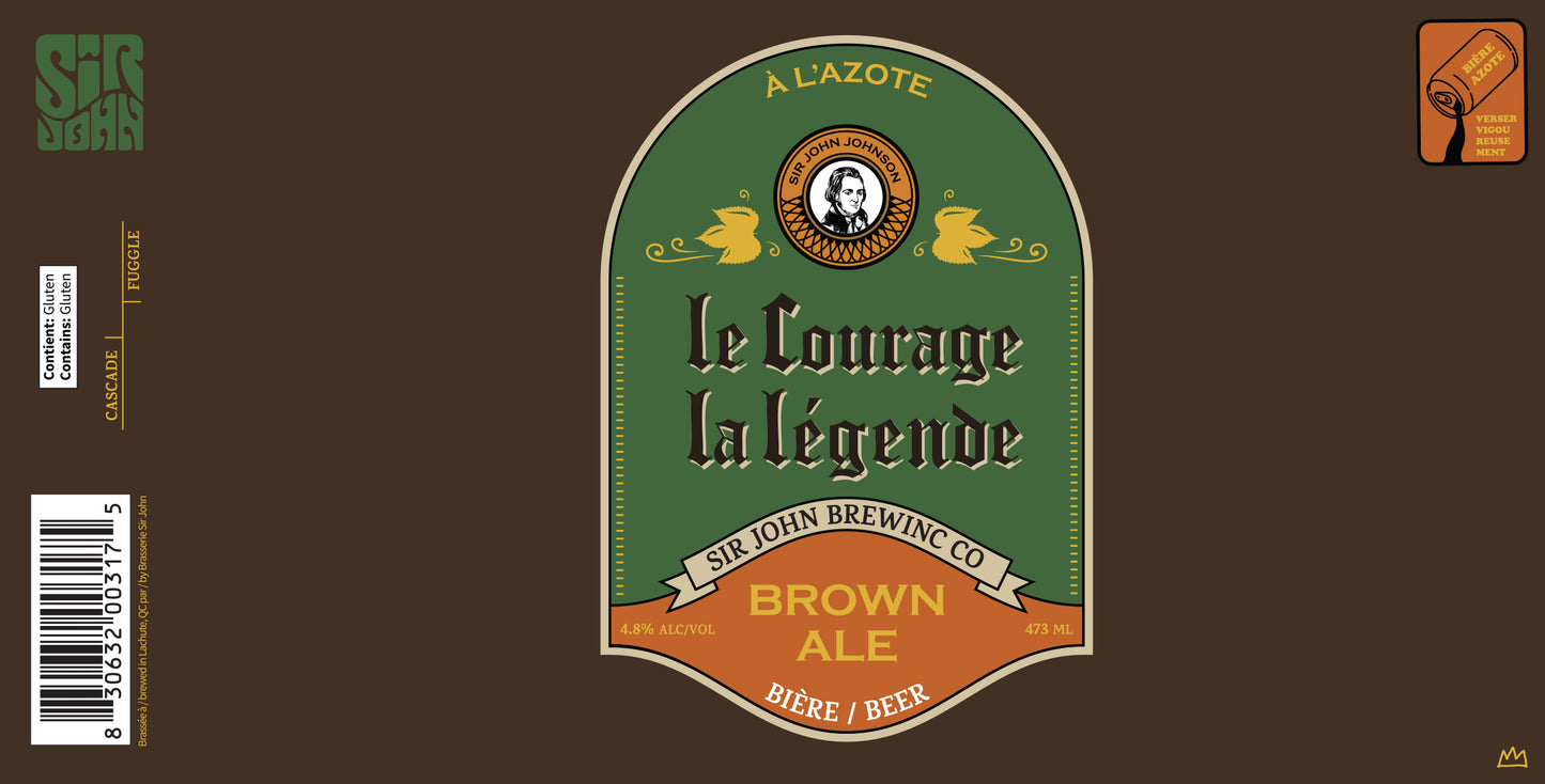 Le courage, la légende