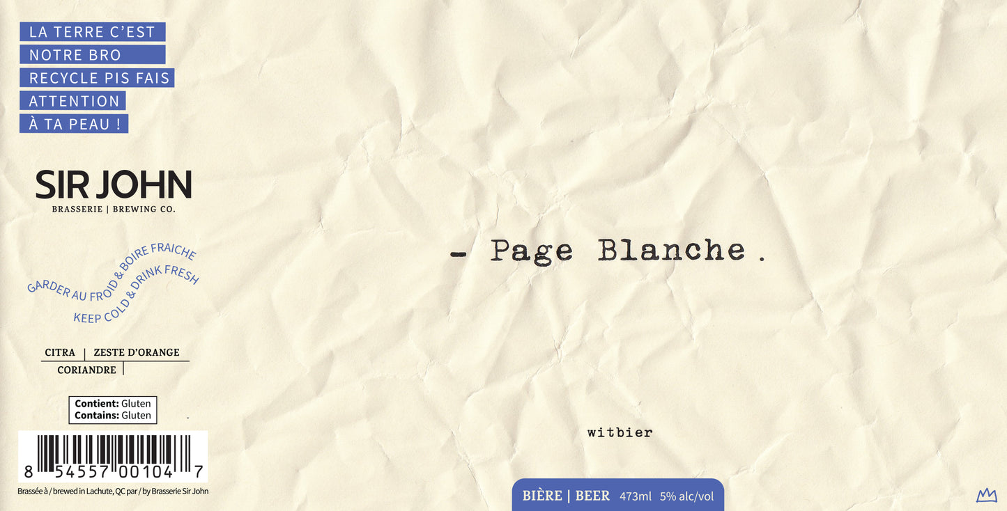 Page blanche (2025)