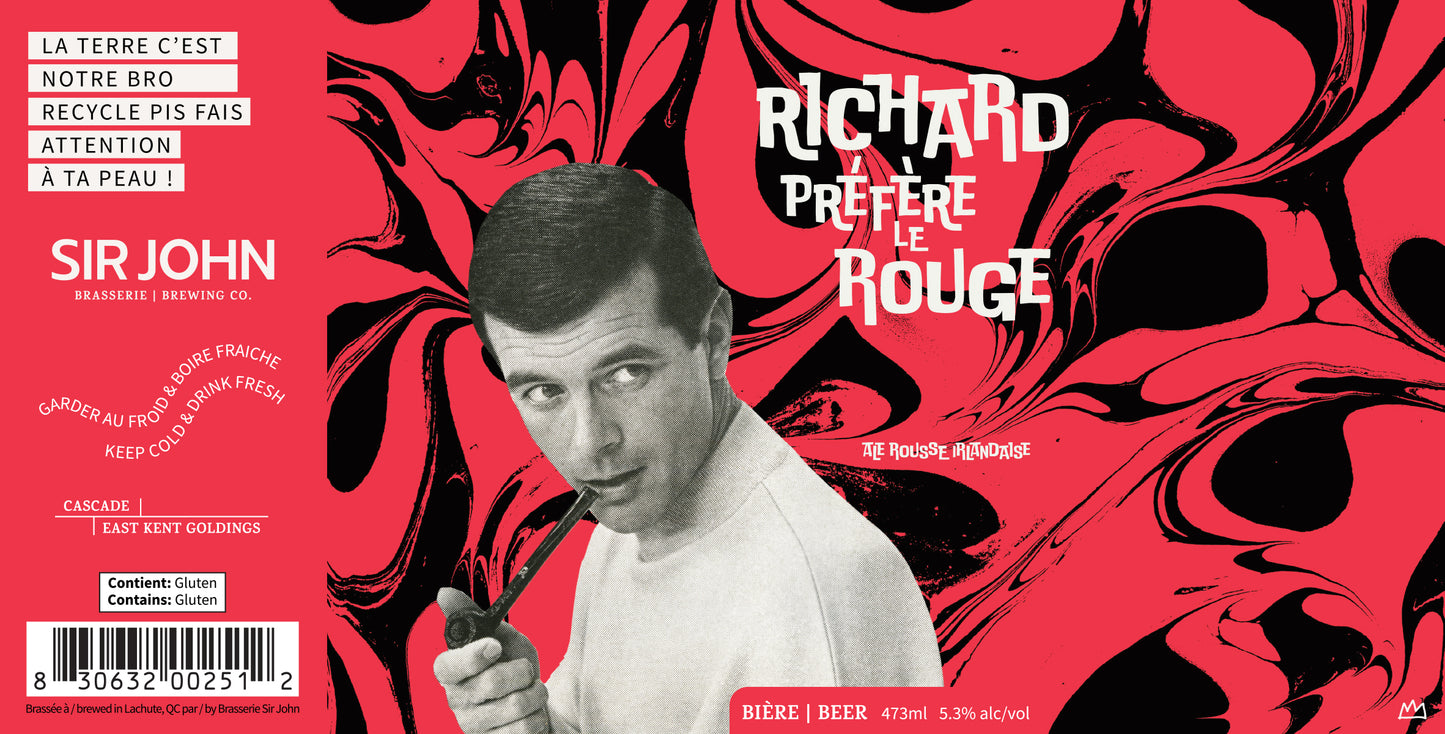 Richard préfère le rouge