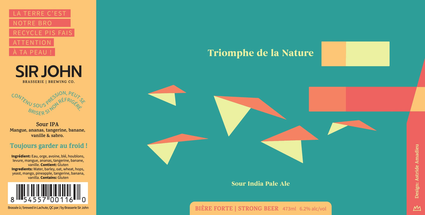 Triomphe de la Nature - Mangue, Tangerine, Ananas, banane et vanille