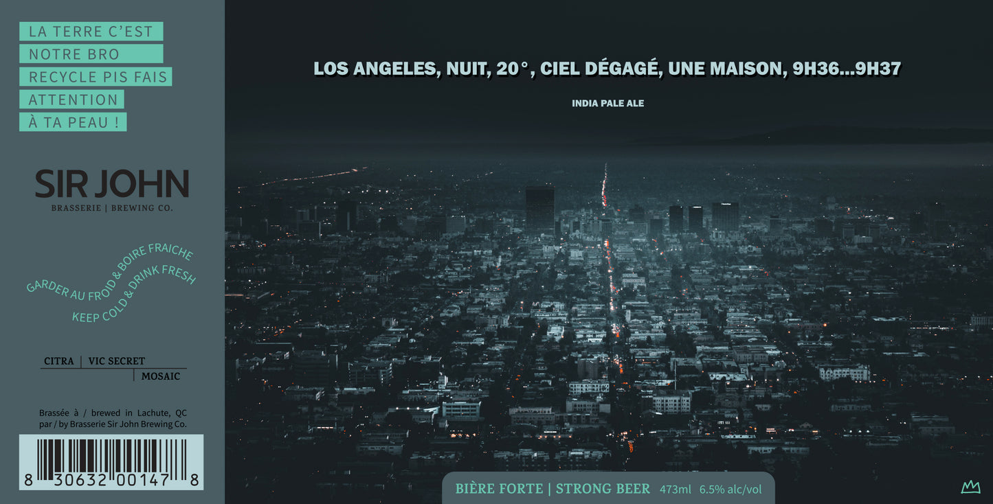 Los Angeles, nuit, 20 degrés...