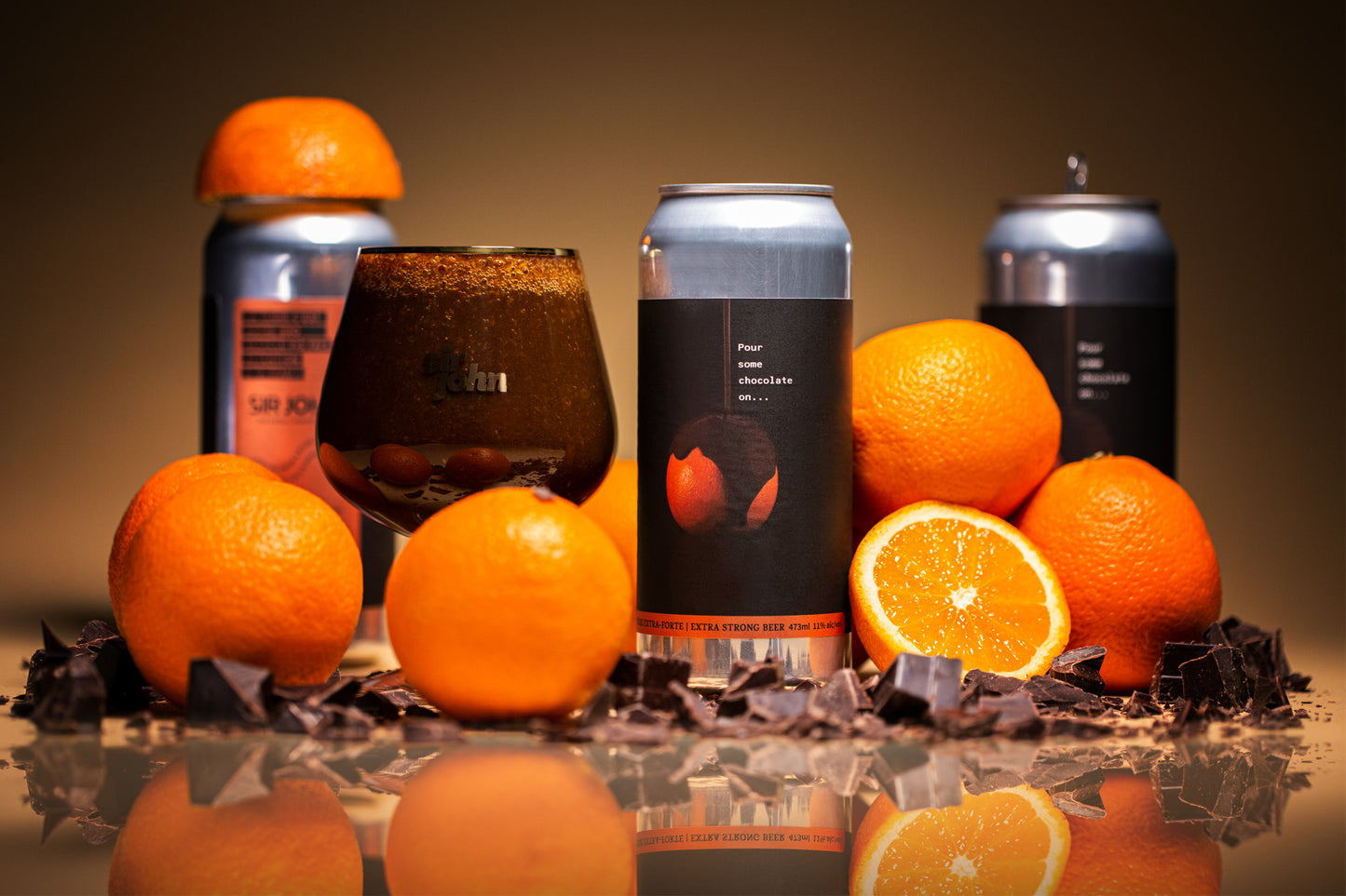 Pour some chocolate on...orange