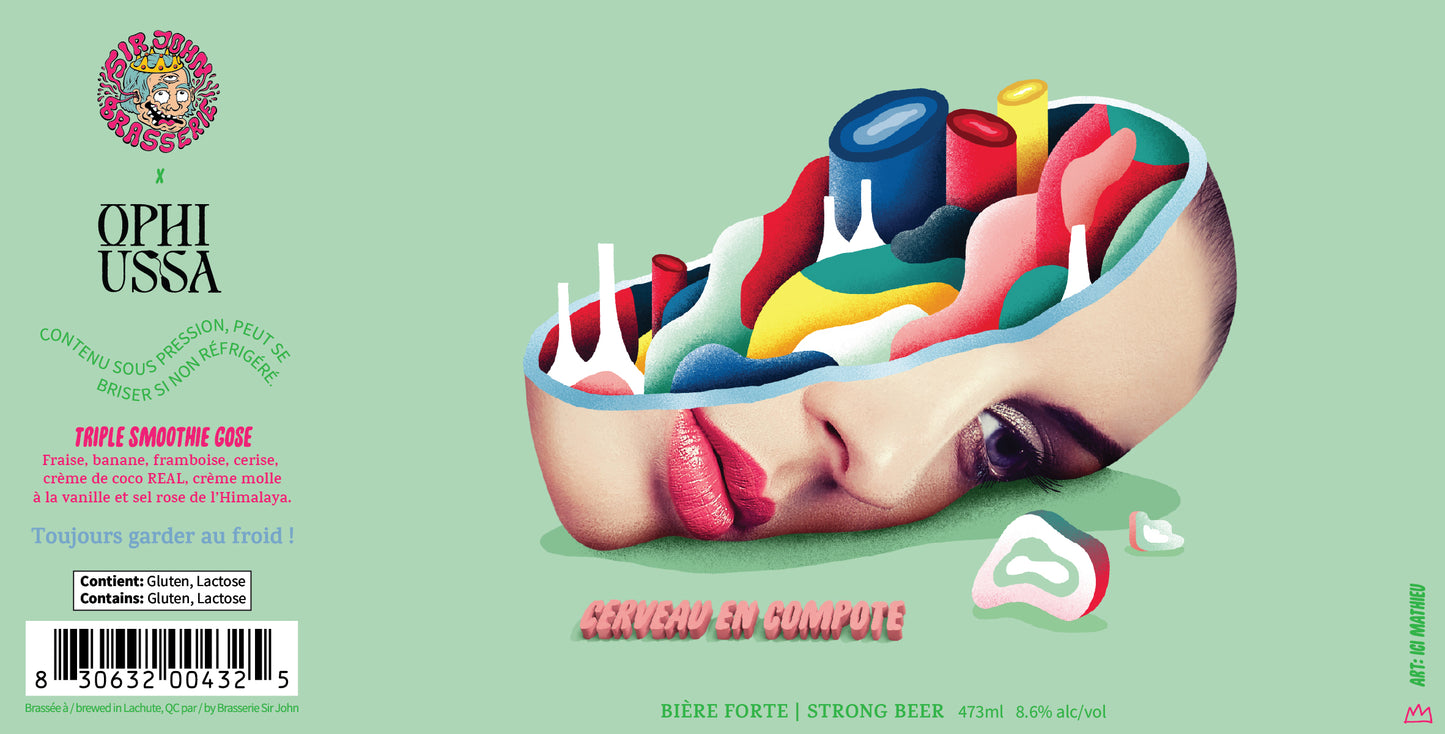 Cerveau en compote