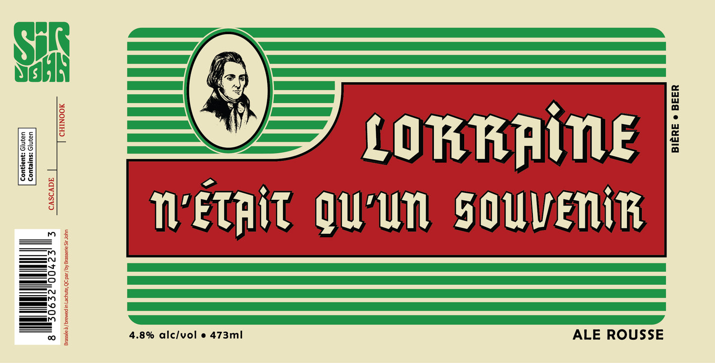 Lorraine n'était qu'un souvenir