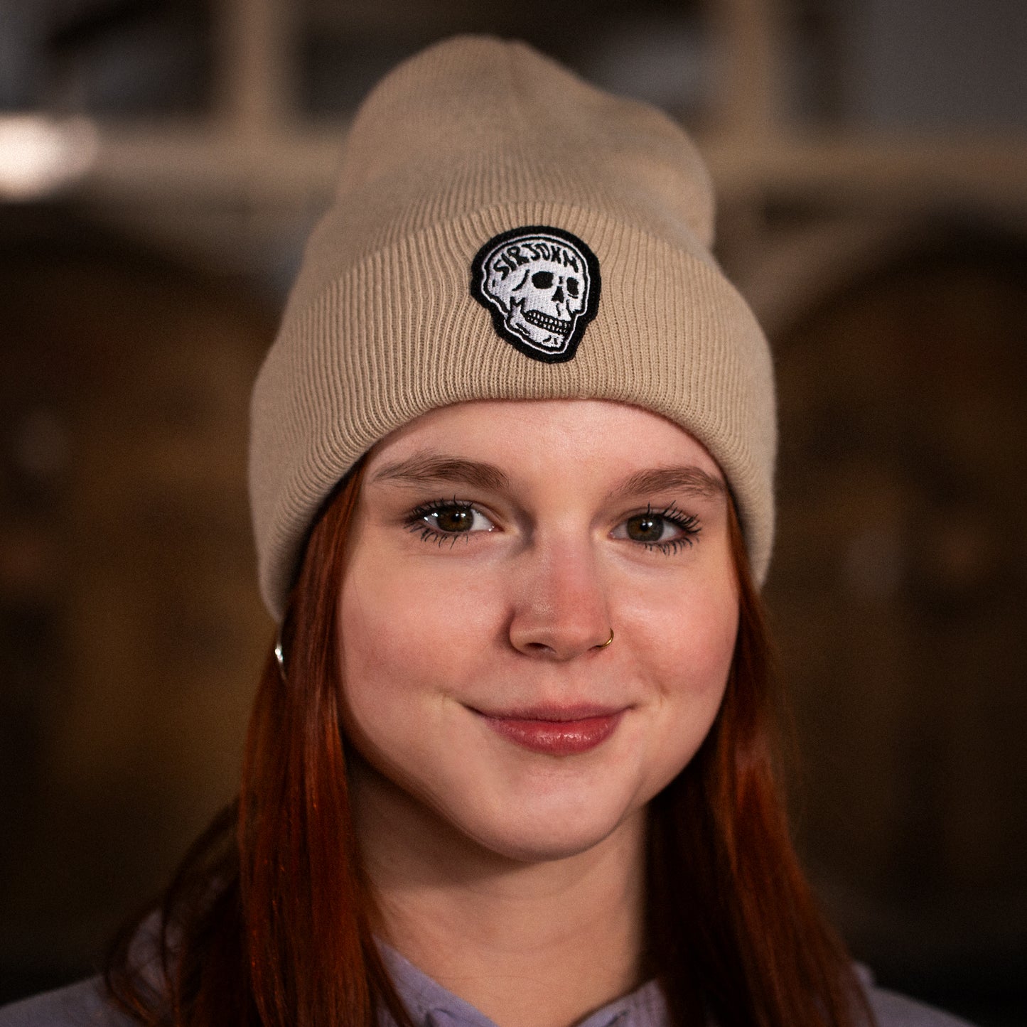 Tuque Patch Skull