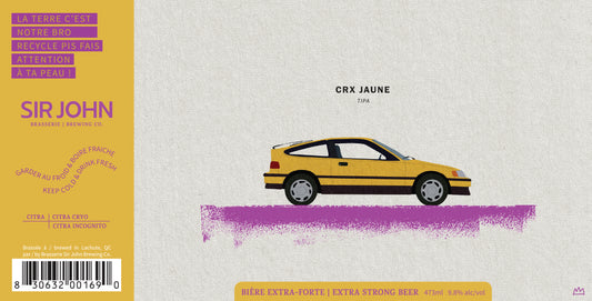 CRX Jaune